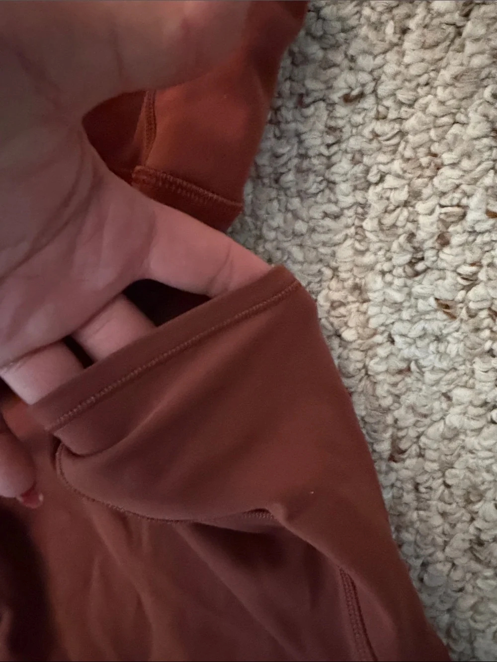 Lululemon Wunder Under Leggings-rust
